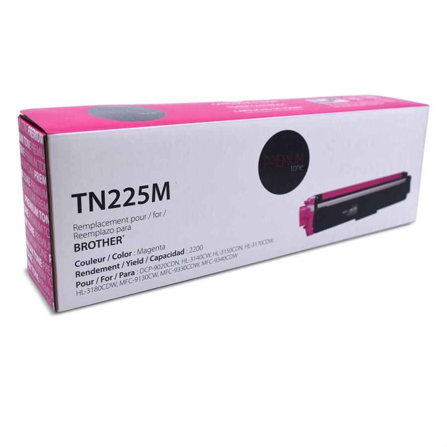 Brother TN227Y (TN-227Y) Compatible Toner Cartridge, Yellow, 2.3K