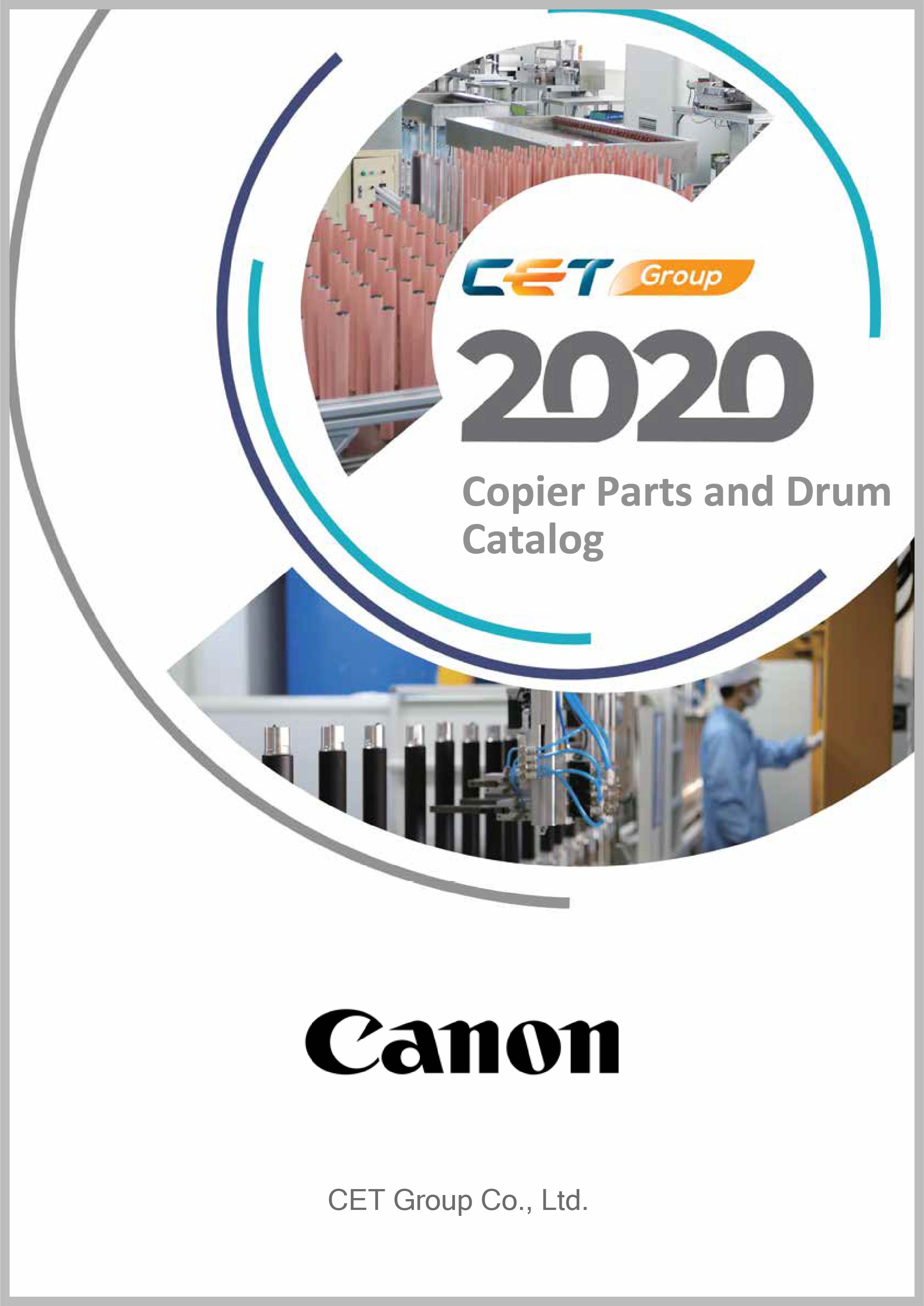 Canon_CET Copier partsand drum Catalog_2020_