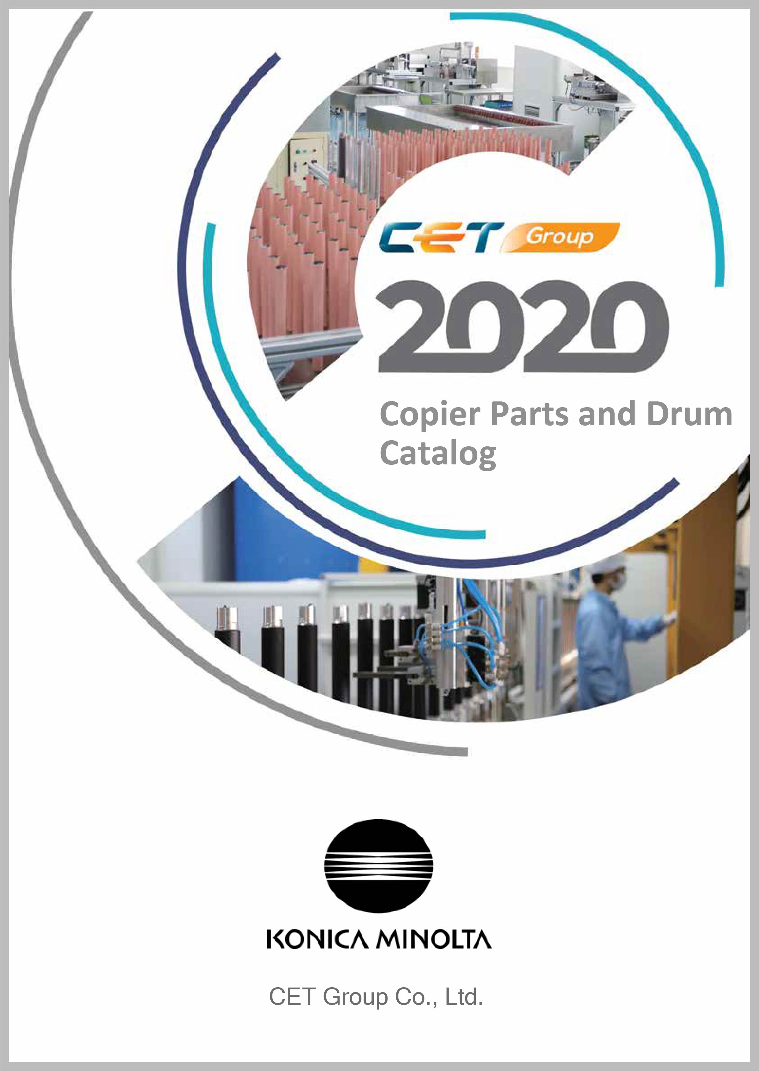 Konica Minolta_CET Copier OPC drum and Parts Catalog_2020