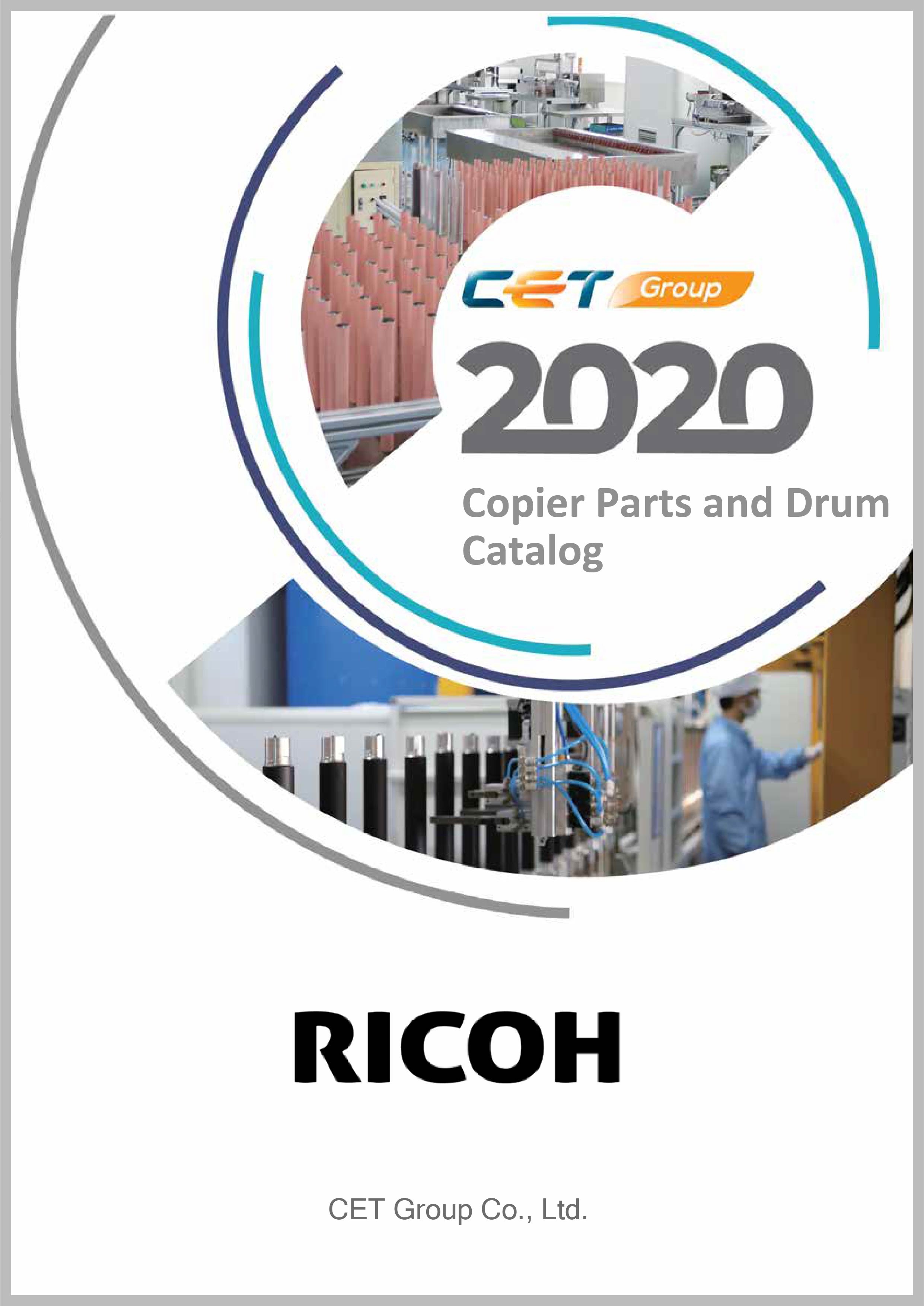 Ricoh_CET Copier OPC drum and Parts Catalog_2020
