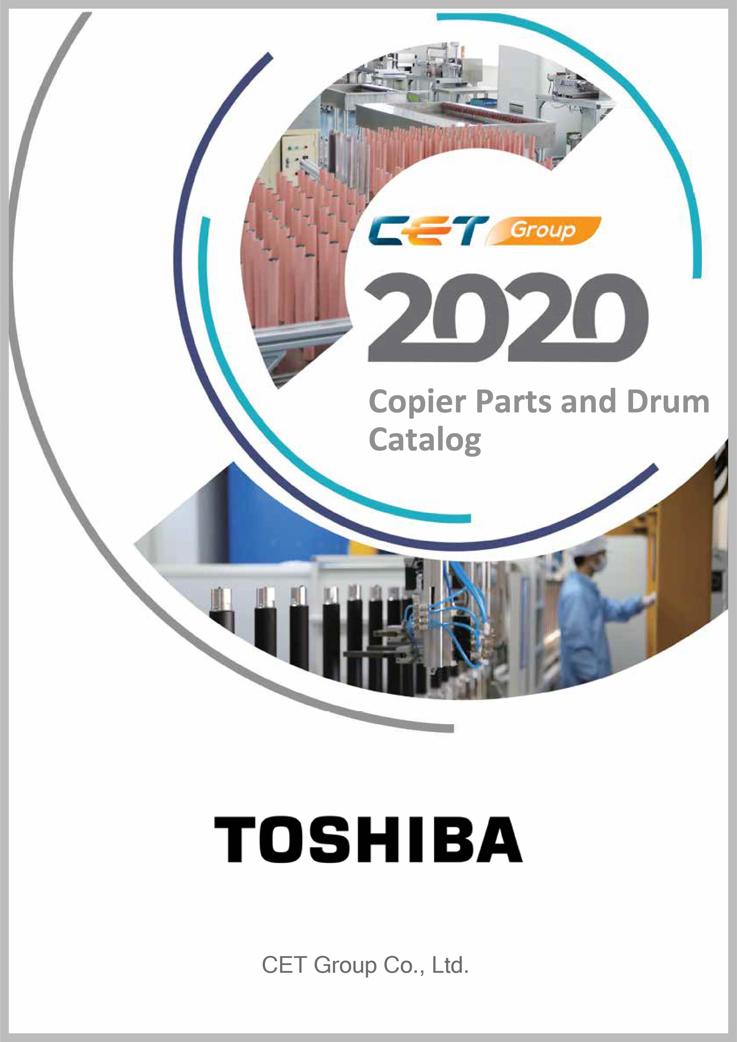 Toshiba_CET Copier OPC drum and Parts Catalog_2020